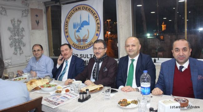Deniz Başkan ESDERFED’le Buluştu...
