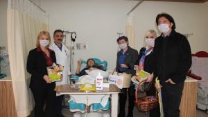 Ispartakule Rotary Kulübü'nden Özel GOP Hastanesine Ziyaret