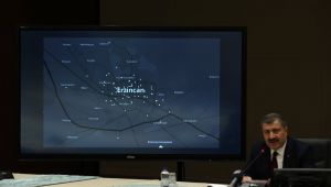 Erzincan’da Koronavirüs Vakalarının Gösterildiği Harita Paylaşıldı