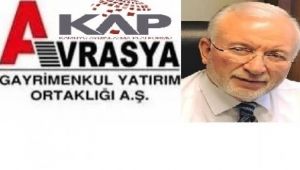 Emekli Vekil Hüseyin Bürge, AVGYO Yönetim Kuruluna Seçildi...