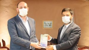 BAŞKAN ÖZTEKİN, MİLLETVEKİLİ BÜYÜKGÜMÜŞ İLE GENÇLİK PROJELERİNİ PAYLAŞTI