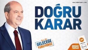 KKTC'de Cumhurbaşkanlığına Ersin Tatar Seçildi