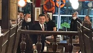 İBB Başkanı İmamoğlu, Balık Restoranında!..