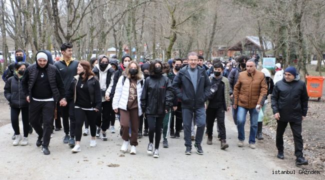 Eyüpsultanlı Gençlerle Keyifli Doğa Yürüyüşü...