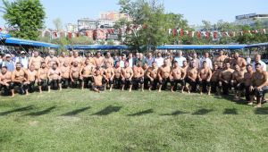 500 PEHLİVAN KAĞITHANE'DE ER MEYDANINA ÇIKTI...