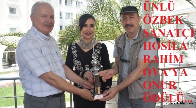 Dünya Markası Osmar Cristal’den Sanatçı Rahimova’ya Onur Ödülü Taktim Edildi...