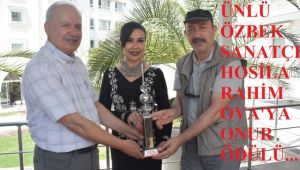 Dünya Markası Osmar Cristal’den Sanatçı Rahimova’ya Onur Ödülü Taktim Edildi...