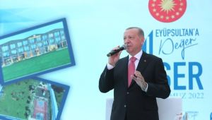 Eyüpsultan’a 41 Ayda 41 Eser: Açılışı Cumhurbaşkanı Erdoğan Yaptı!