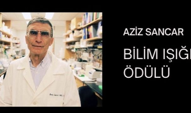 Aziz Sancar'a Bilim Ödülü AREV Vakfı'ndan...