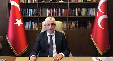 MHP İL BAŞKANI GÖREVİNDEN İSTİFA ETTİ...