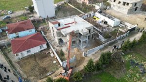 32 kaçak yapı belediye ekipleri tarafından yıkıldı