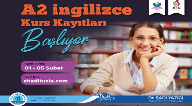 Tuzla Belediyesi’nden Ücretsiz İngilizce Kursu