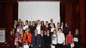 AİLE OKULU KATILIMCILARI SERTİFİKALARINI ALDI