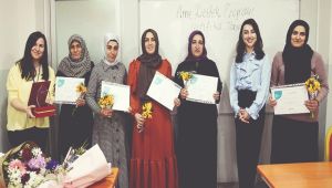 ANNE DESTEK PROGRAMI SERTİFİKA TÖRENİ İLE SONA ERDİ