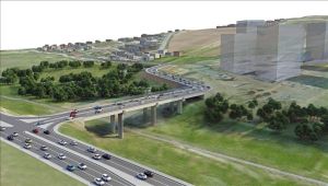 BAHÇEŞEHİR’DEKİ VİYADÜĞÜN %60’I TAMAMLANDI