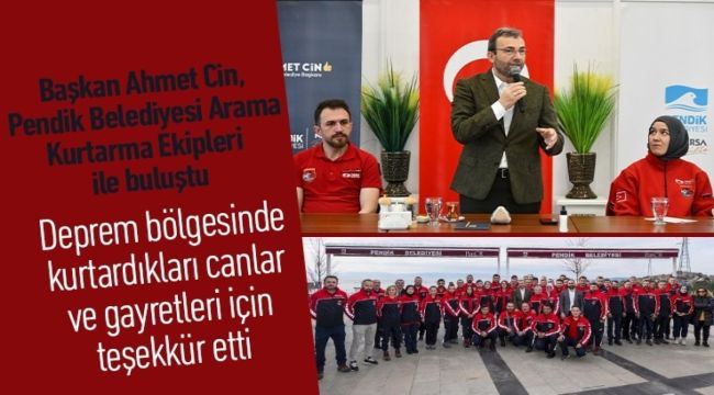 Başkan Ahmet Cin, PEAK ile buluştu