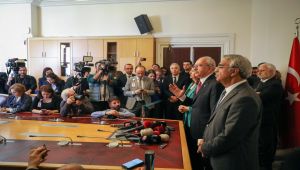 CHP Genel Başkanı Kılıçdaroğlu, HDP Eş Genel Başkanları Buldan ve Sancar'la Ortak Basın Toplantısı Düzenledi