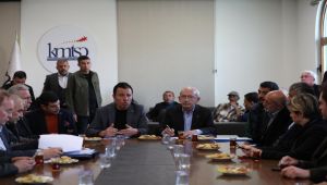 CHP Lideri ve Cumhurbaşkanı Adayı Kılıçdaroğlu, Afet Bölgesi Kahramanmaraş’ta Odalar ve STK’larla Bir Araya Geldi