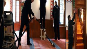 İBADETHANELERDE RAMAZAN TEMİZLİĞİ