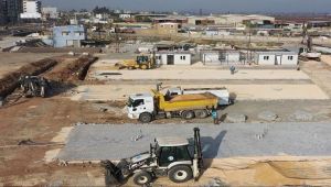 Tuzla Belediyesi Konteyner Kentin Kurulumu Başladı