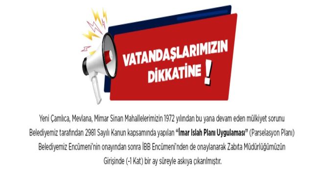 ÜÇ MAHALLENİN MÜLKİYET SORUNU ÇÖZÜME KAVUŞUYOR