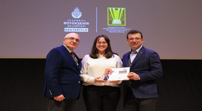 GENÇ HUKUKÇULAR SERTİFİKALARINI İMAMOĞLU’NDAN ALDI