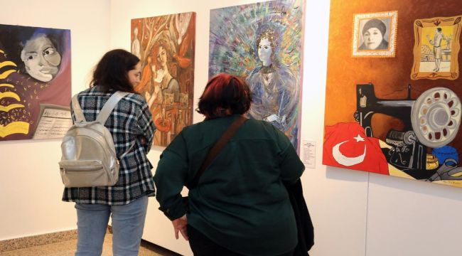 36 RESSAMDAN ‘CUMHURİYETİN ÖNCÜ KADINLARI’ SERGİSİ
