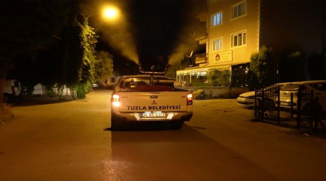 Tuzla’da Sivrisineklerle Etkin Mücadele Aralıksız Sürüyor