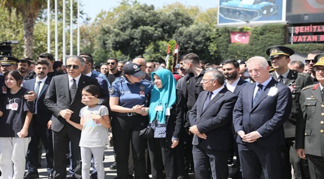 KAĞITHANE ŞEHİDİNİ UĞURLADI