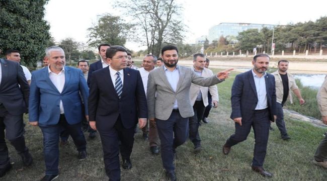 ADALET BAKANI YILMAZ TUNÇ KÂĞITHANE’Yİ ZİYARET ETTİ