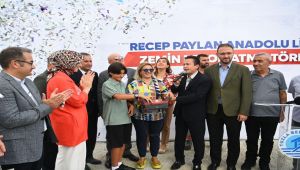 Recep Paylan Anadolu Lisesi Temeli Atıldı