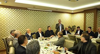 Sultangazi Belediye Başkanı Av. Abdurrahman Dursun Müteahhitler Derneği Üyeleriyle Buluştu