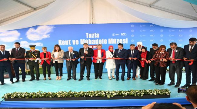 Tarihi 'Perili Köşk' Tuzla Kent ve Mübadele Müzesi olarak açıldı