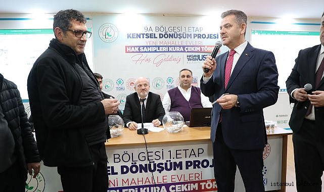 YENİMAHALLE EVLERİ KENTSEL DÖNÜŞÜM PROJESİ’NDE DAİRELER SAHİPLERİNİ BULDU...