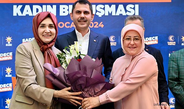 Murat Kurum, Kadınlara Yönelik Projelerini Gaziosmanpaşa'da Müjdeledi...