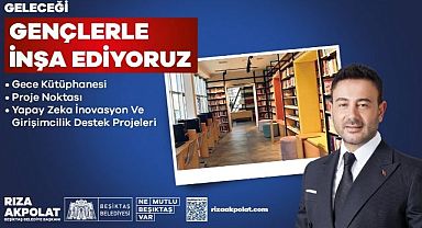 BEŞİKTAŞ BELEDİYESİ GENÇLERİN YANINDA...