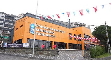 Eyüpsultan üçüncü yüzme havuzuna kavuştu...