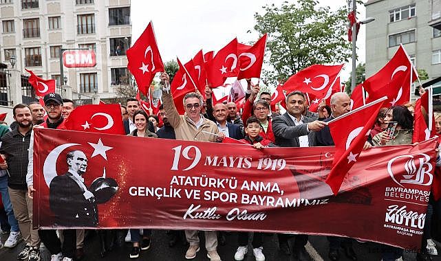 Bayrampaşa’da 19 Mayıs Coşkusu...