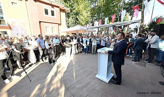 GAZİOSMANPAŞA BELEDİYESİ SU KEMERİ SOSYAL TESİSLERİ HİZMETE AÇILDI...