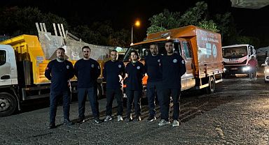 BEŞİKTAŞ BELEDİYESİ İZMİR’DEKİ ORMAN YANGININA DESTEK İÇİN GECE YOLA ÇIKTI...