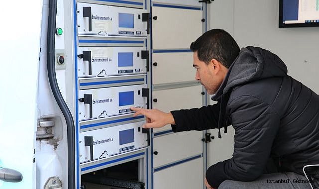 Bayrampaşa’nın hava kalitesi ölçülüyor...