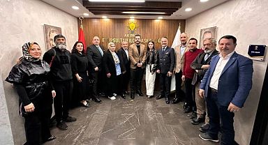 Eyüpsultan Gazeteciler Derneği'nden AK Parti İlçe Başkanı Vanlıoğlu'na Ziyaret...