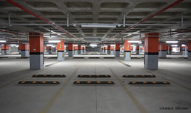 GAZİOSMANPAŞA'DA 800 ARAÇLIK OTOPARK HİZMETE AÇILDI...