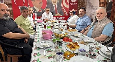 Gaziosmanpaşa BBP İlçe Başkanı Fedai Karakol, Yerel Basın Mensupları İle Kahvaltıda Buluştu...
