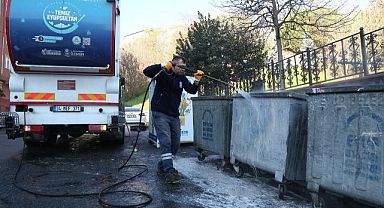 Eyüpsultan’da temizlik çalışmaları devam ediyor...