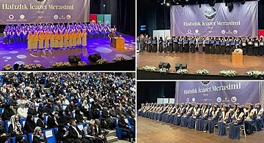 Sultangazi'de Hafızlık Gururu: 80 kız öğrenci icazetle taçlandırıldı...