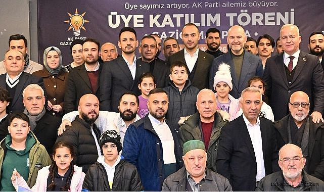 Türkiye Yüzyılı’na Gaziosmanpaşa’dan Güçlü Katılım: AK Parti’ye 400 Yeni Üye...