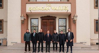 Vali Aydoğdu'ya 24Erzincanspor’dan Ziyaret...