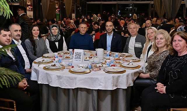 BAŞKAN VEKİLİ ERAY KARADENİZ, İFTAR YEMEĞİNDE PERSONEL İLE BİR ARAYA GELDİ...