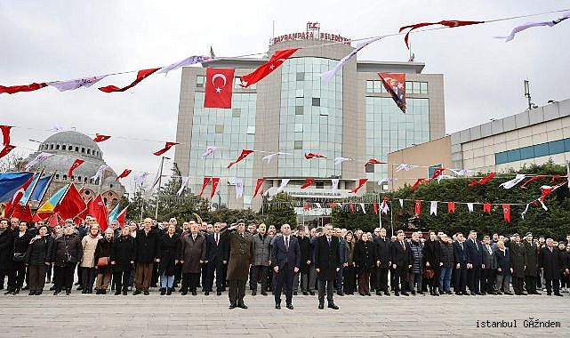 Çanakkale Zaferi Bayrampaşa’da Törenle Kutlandı...